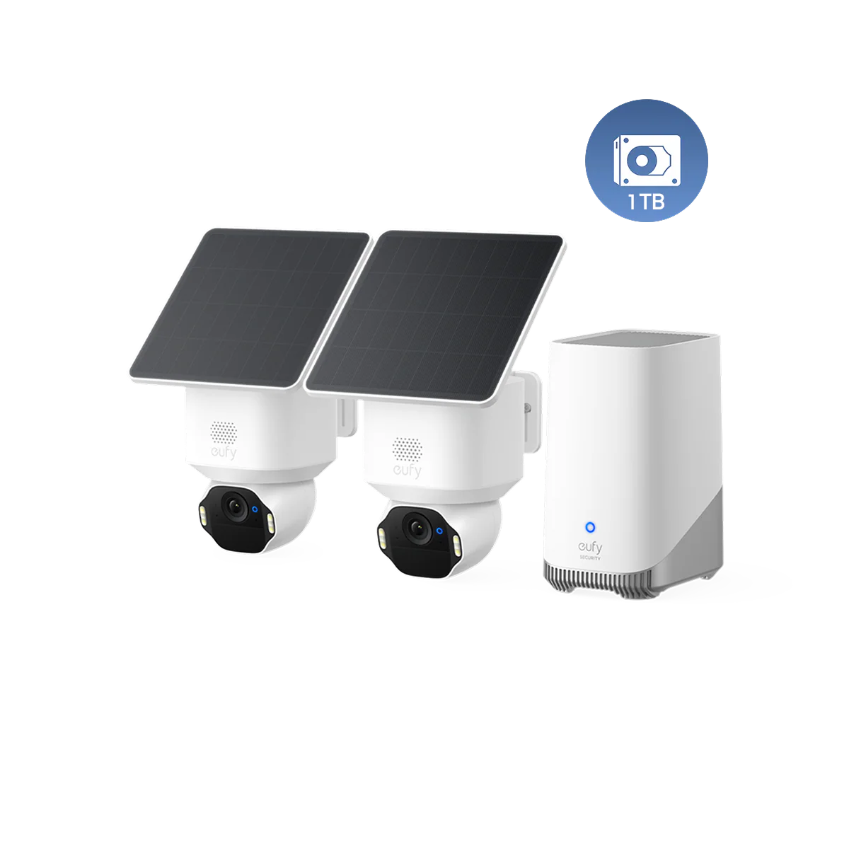 eufyCam E42 2-Camera Set met HomeBase™ 3 & 1TB Harde Schijf
