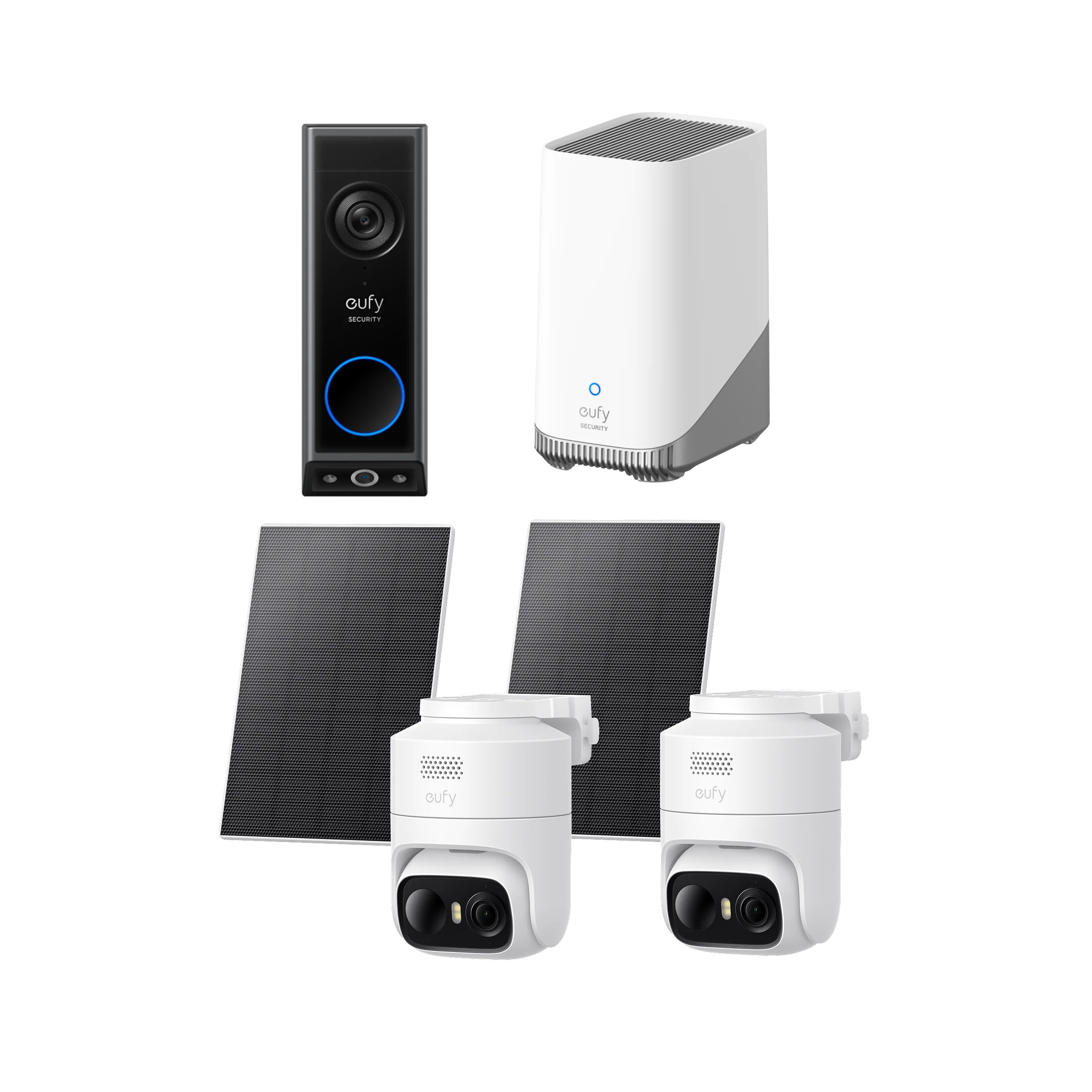 eufyCam C37 2-Cam Kit met HomeBase 3 met Video Doorbell E340