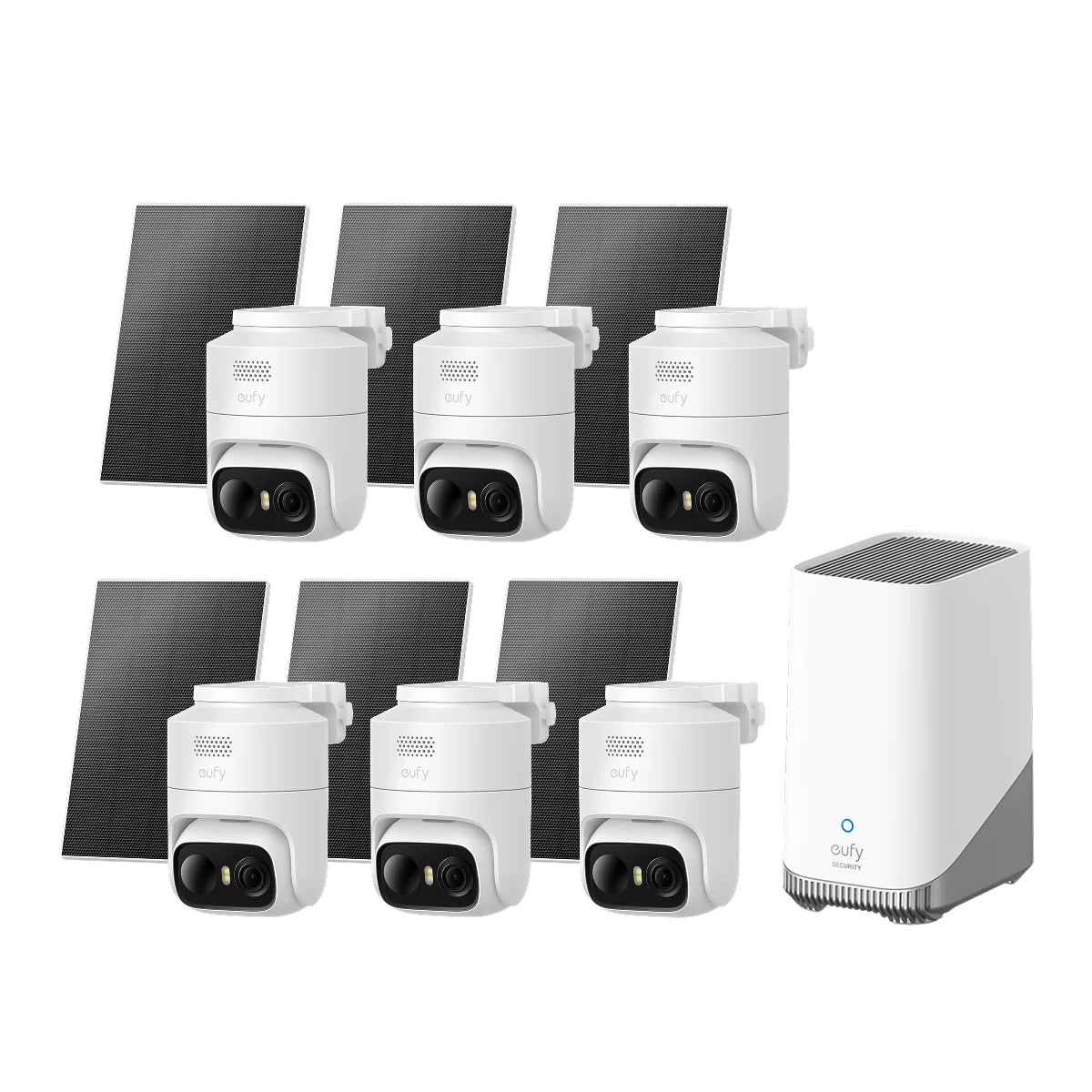 eufyCam C37 6-Cam Kit met HomeBase 3