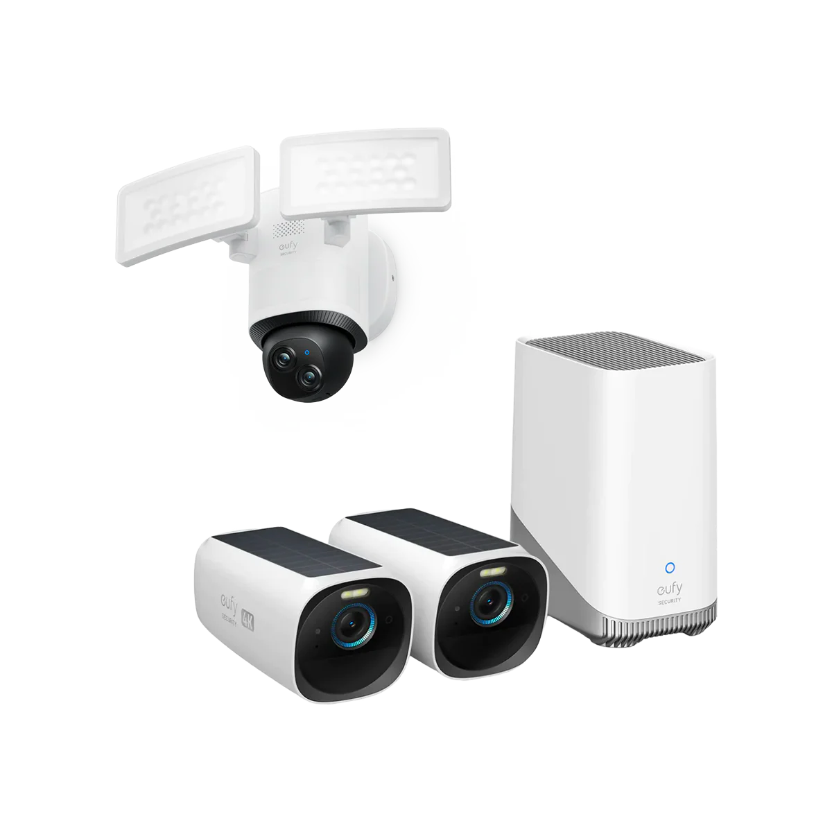 eufyCam S330 (eufyCam 3) + Floodlight Camera E340