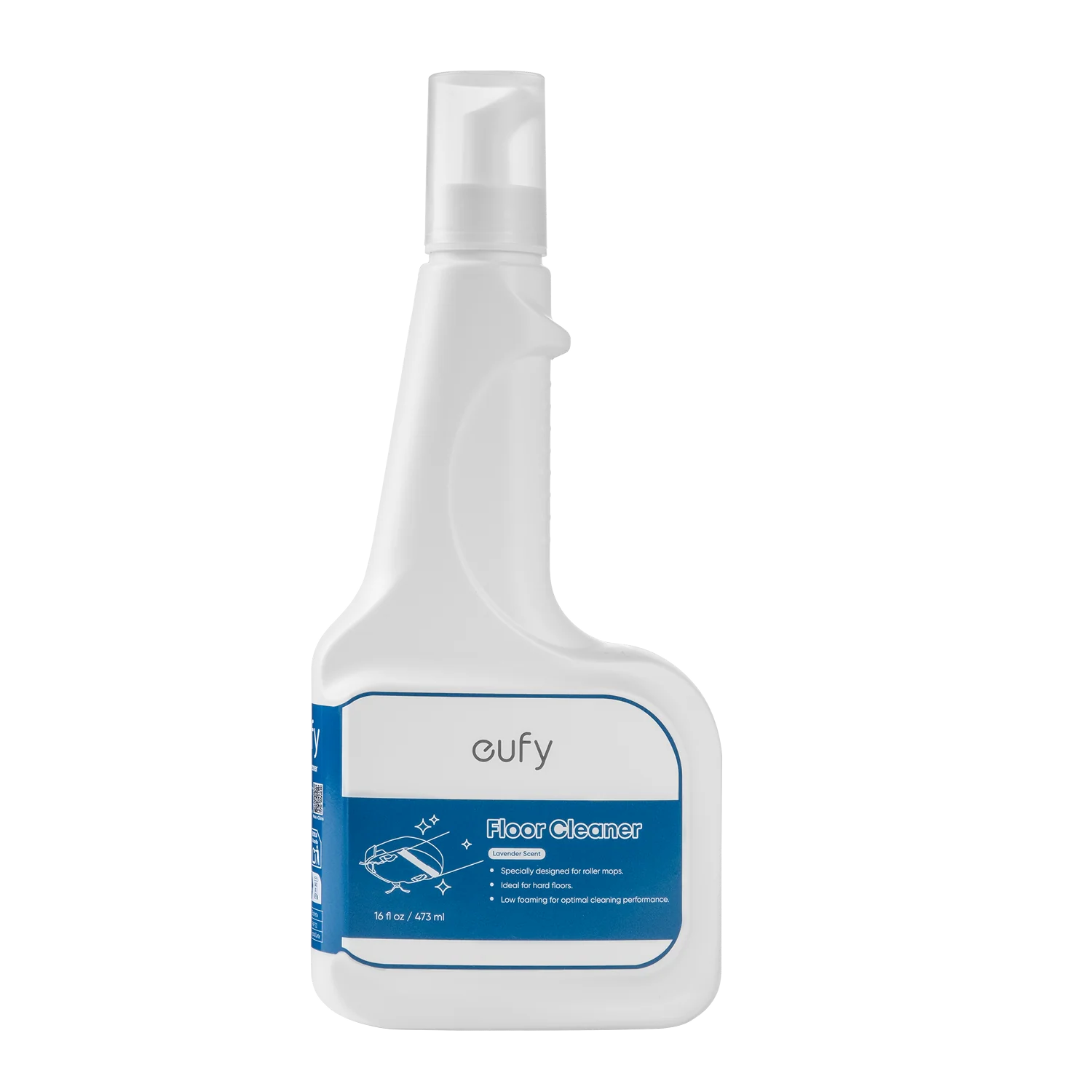 eufy Robovac Floor Cleaning Solution, Ready to Use, 473 ml, Floor Cleaner, Safe, Compatible with E28