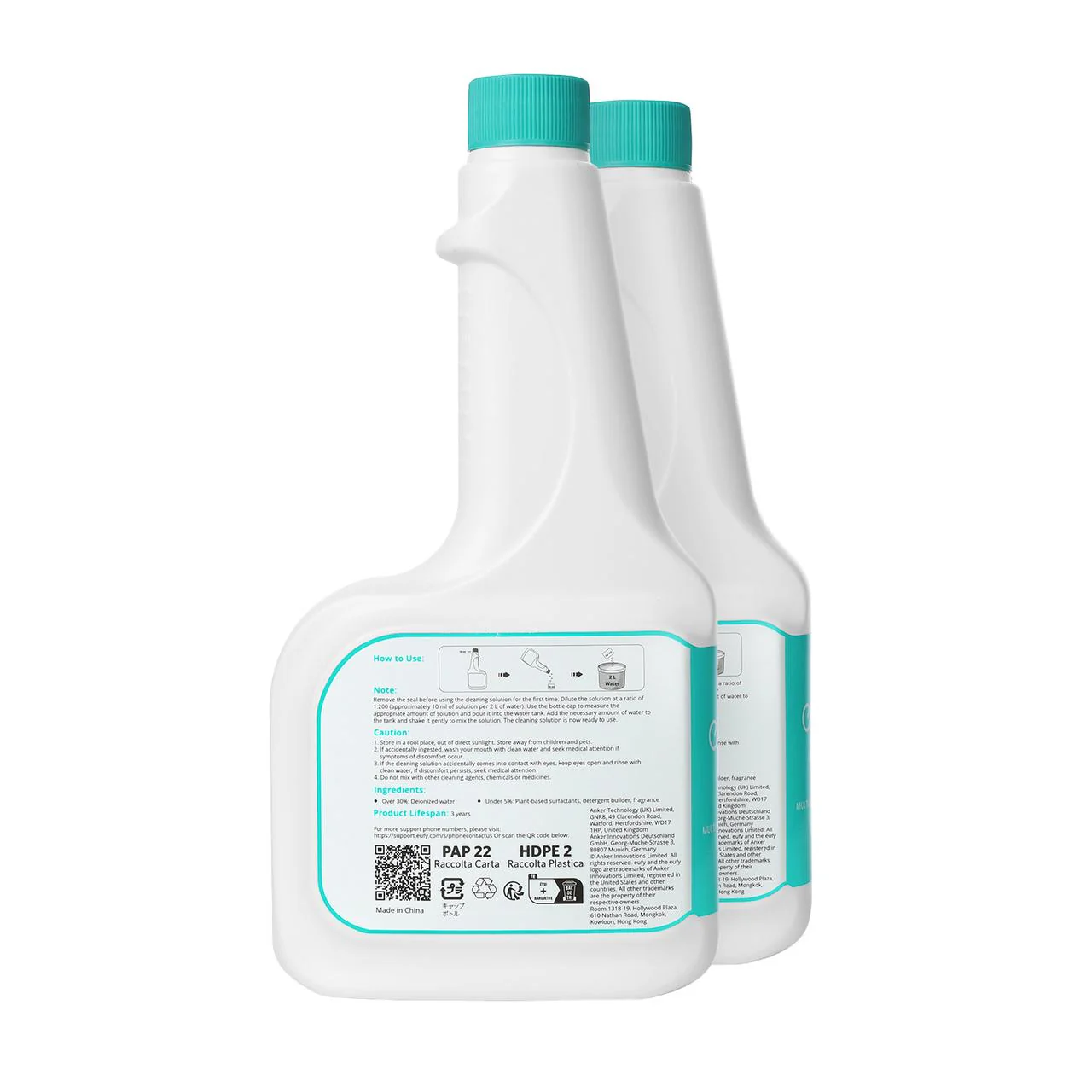Hard Floor Cleaning Solution (2 Bottles) - Image 2