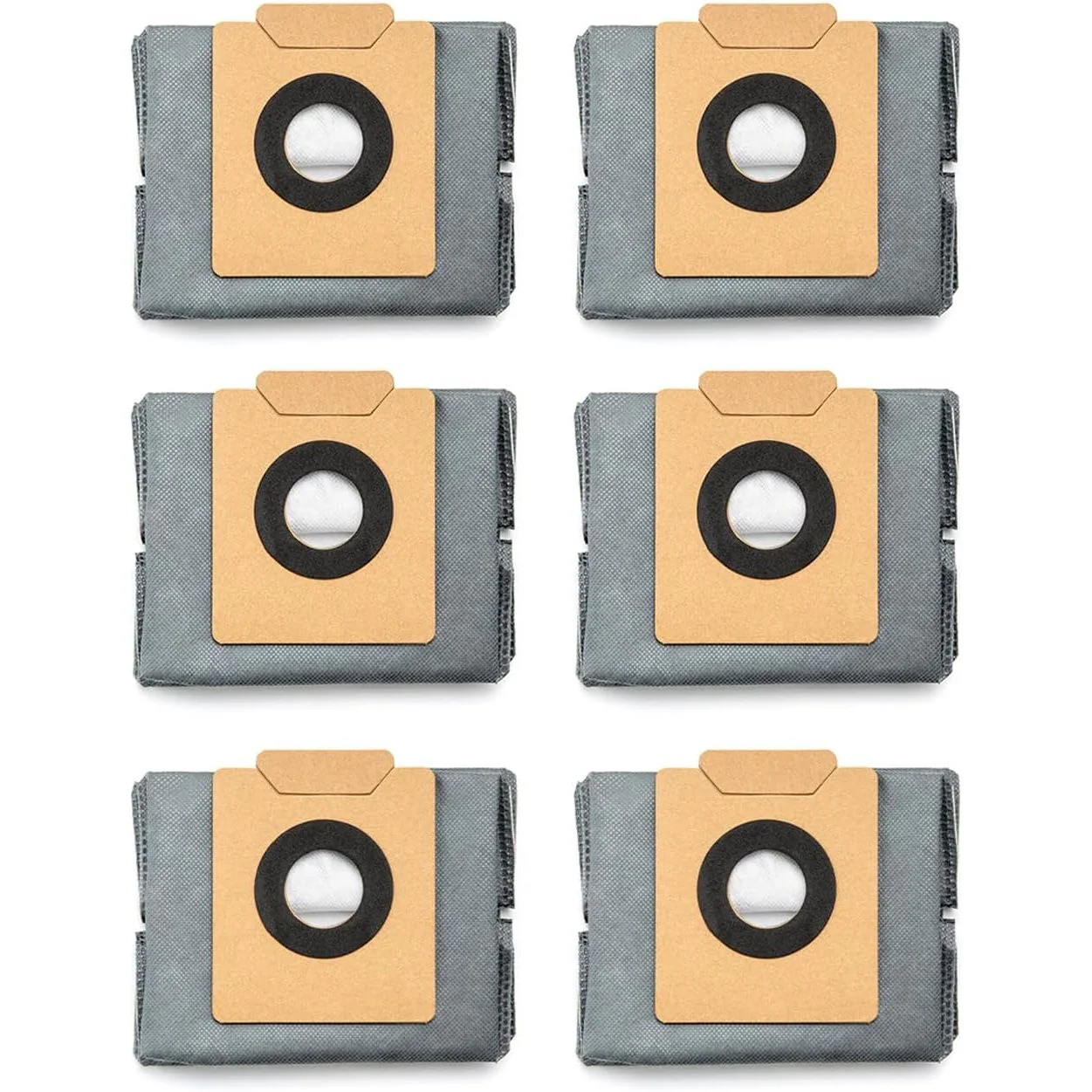 eufy 6-pak Large Capacity Dust Bags Compatible with X10 Pro Omni Robot Vacuum